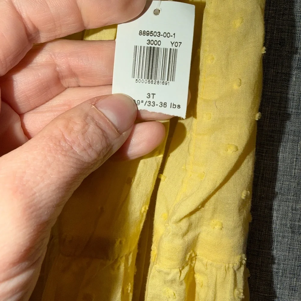 Old Navy Yellow Kids Sundress 3T
